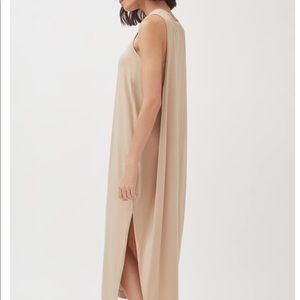 Cuyana Drape Back dress